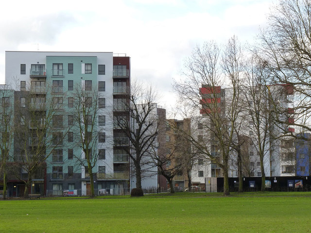 New flats at South Acton