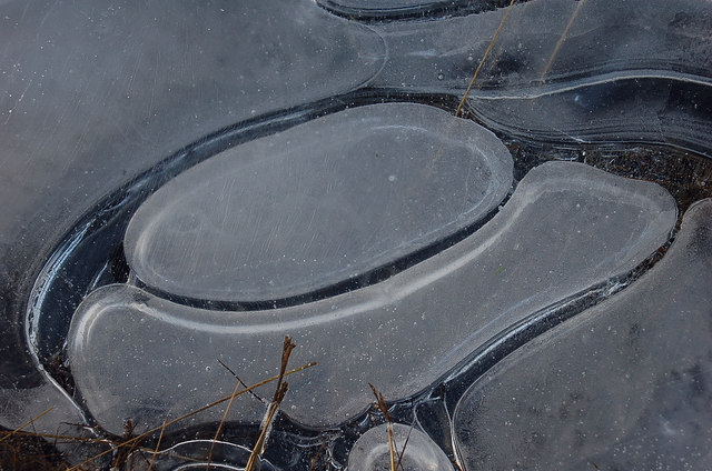 Patterns in the ice, Hundleshope Heights