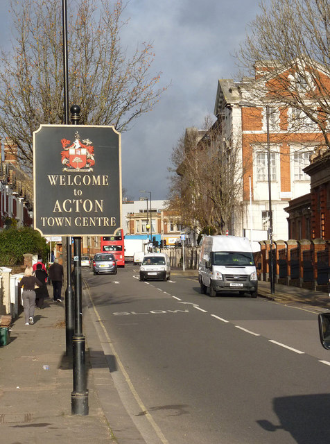 Welcome to Acton Town Centre © Alan Murray-Rust :: Geograph Britain and ...