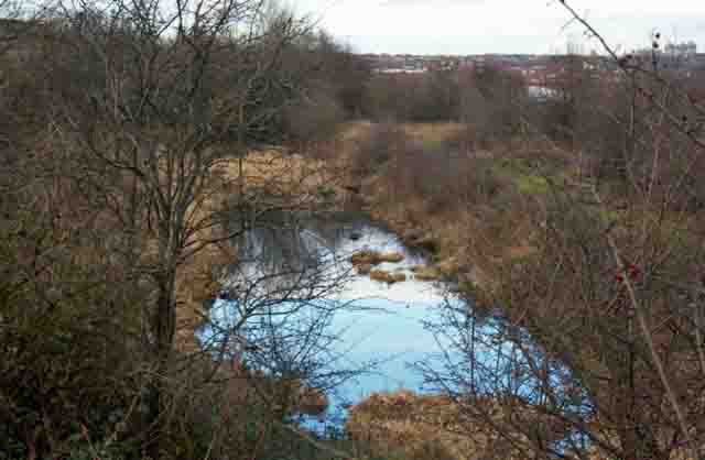 Part of the old Barnsley Canal