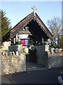 Lych gate, Church of St John Baptist, Sully