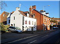 Houses on the corner of Westward Road and Foxmoor Lane, Ebley