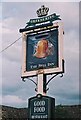 The Bell Inn (4) - sign, 21 Standlake Road, Ducklington