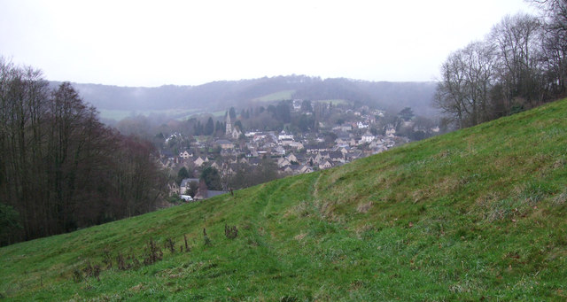 View over Woodchester