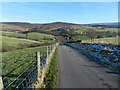 On a lane to Blackshaw Farm