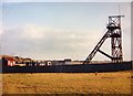 Lead Mine headframe at Pen y Bryn Shaft 1986