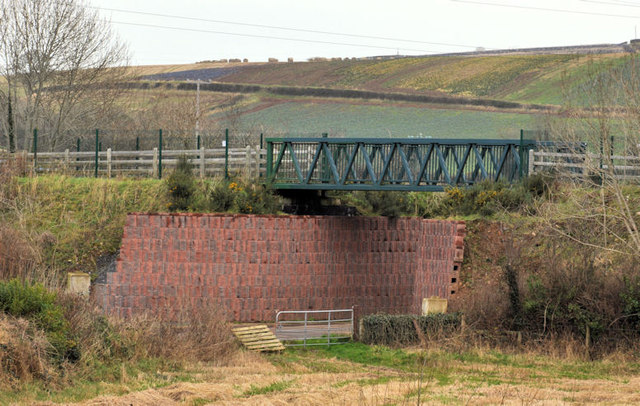 Footbridge, Comber Greenway (3) © Albert Bridge cc-by-sa/2.0 ...