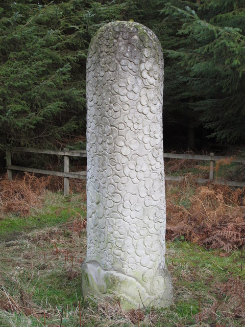 Wood sculpture in Slaley Forest