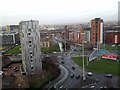 Roundabout From the Roof of Hulme Court