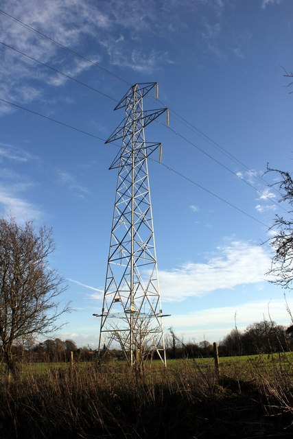 Electricity Pylon near the Millennium Greenway.