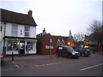 SU5149 : Overton Pharmacy - Winchester Street by Mr Ignavy