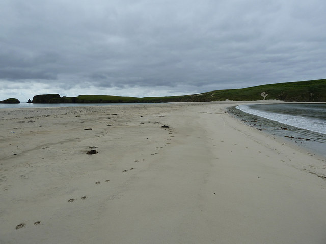 Sands of the tombolo, St Ninian's Isle