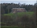 The south-east front of Hillersdon House