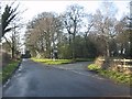 Sneaky lane junction, Lower Withington