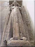 SK8043 : Effigy of Dame Joan de Staunton, St Mary's church by J.Hannan-Briggs