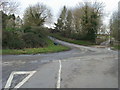 Junction below Ashford Mill Cottages