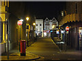 Bath Place at night