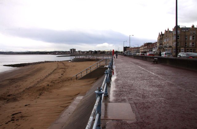 The promenade at Morecambe looking east