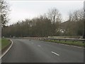 A491 bridges the lane from Holy Cross to Clent