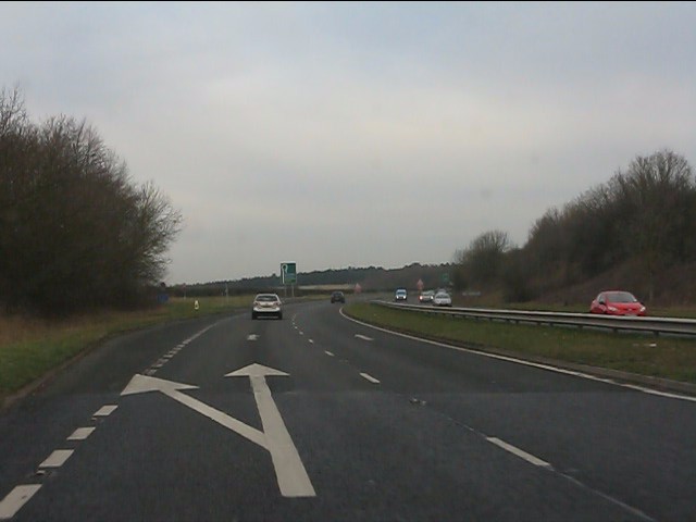 A491 approaching Western Road