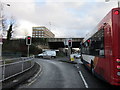 Wythenshawe Road goes under the Princess Parkway