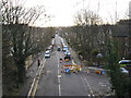 View from Parkland Walk, looking southeast