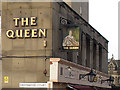 Inn sign on The Queen