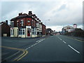 Old Liverpool Road/Wellfield Street junction