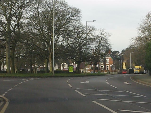 A41 at Woods Road