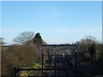 TQ7394 : Castledon Road Railway Bridge by terry joyce