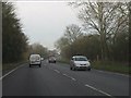 A41 Albrighton bypass at the footpath to Humprheston