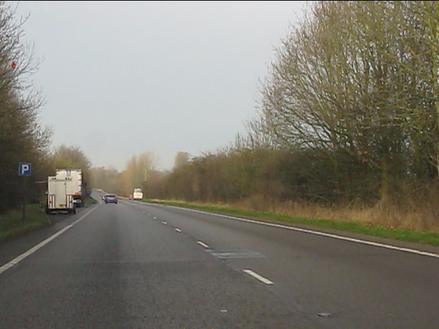 A41 north of the A518 roundabout