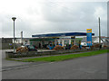 SW8947 : Old School Petrol Station, Probus by Mike Lyne