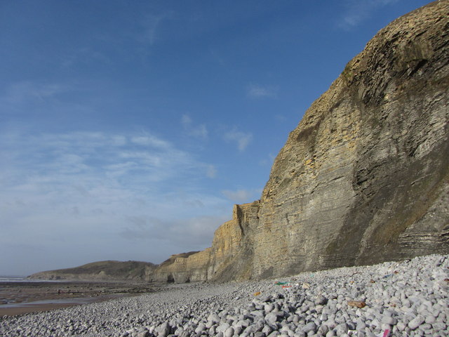 Cliffs at Traeth Bach