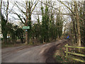 Entrance to Hare Bushes Wood