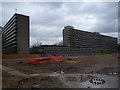 Heygate Estate buildings from Elephant Road SE1