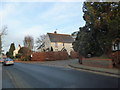 Approaching the junction of the B3006 with Maltby