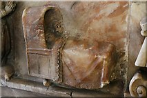 TF4250 : Detail of Cradle, Reade memorial, Ss Mary & Nicholas church, Wrangle by J.Hannan-Briggs
