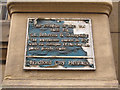 Plaque on Behrens Warehouse