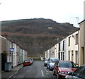 Hillside view along George Street, Pen-yr-englyn