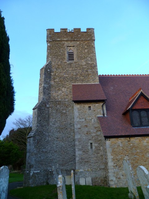 The tower and weathercock of North... © Shazz :: Geograph Britain and ...