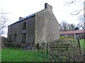 Ruined farmhouse and hay rake, Tattymoyle