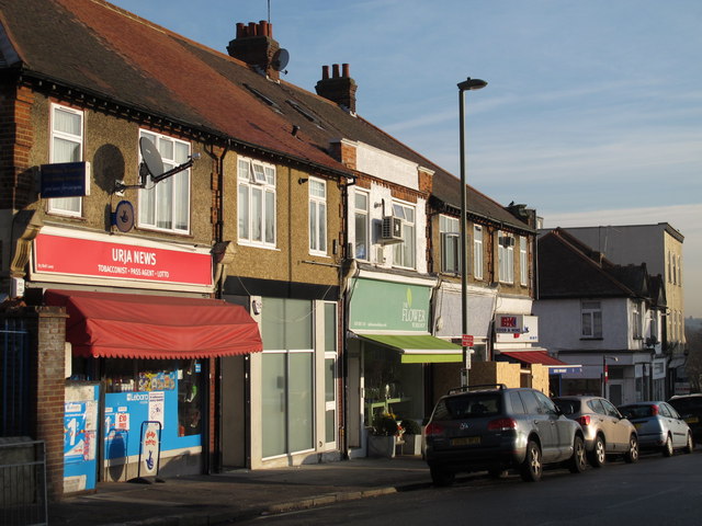 Shops and flats in Bell Lane, NW4