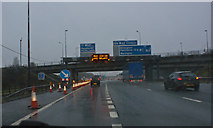 SJ6292 : M6 Junction 21a by Ian Greig