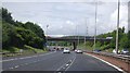 Overbridge, Junction 3a, M74