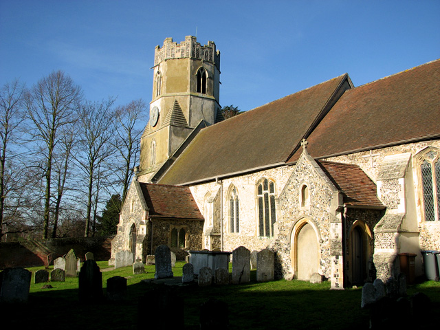 The church of all Saints in Easton