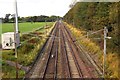 Looking north on the West Coast Main Line