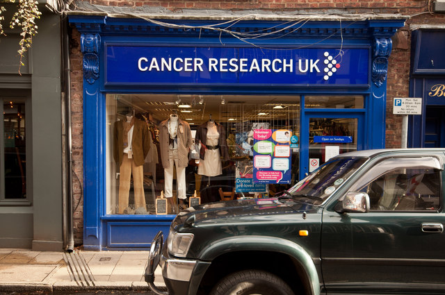 Cancer Research UK charity shop, King Street, Knutsford