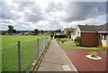 Footpath in Claydon