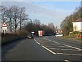 A49 approaching Raddel Lane